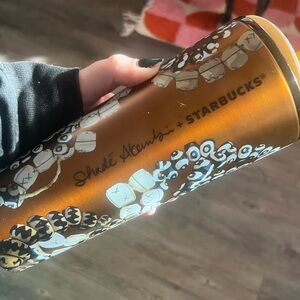 Shadé Akanbi 2025 collaboration Starbucks metal tumbler NWT